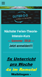 Mobile Screenshot of fahrtraining-gutbrod.biz